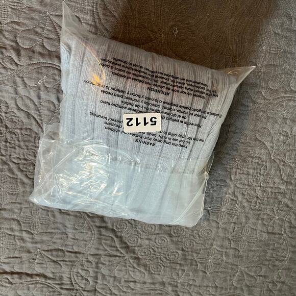 Lemme wool blend accordion pleated midi skirt blue women’s small nwt - Picture 7 of 7